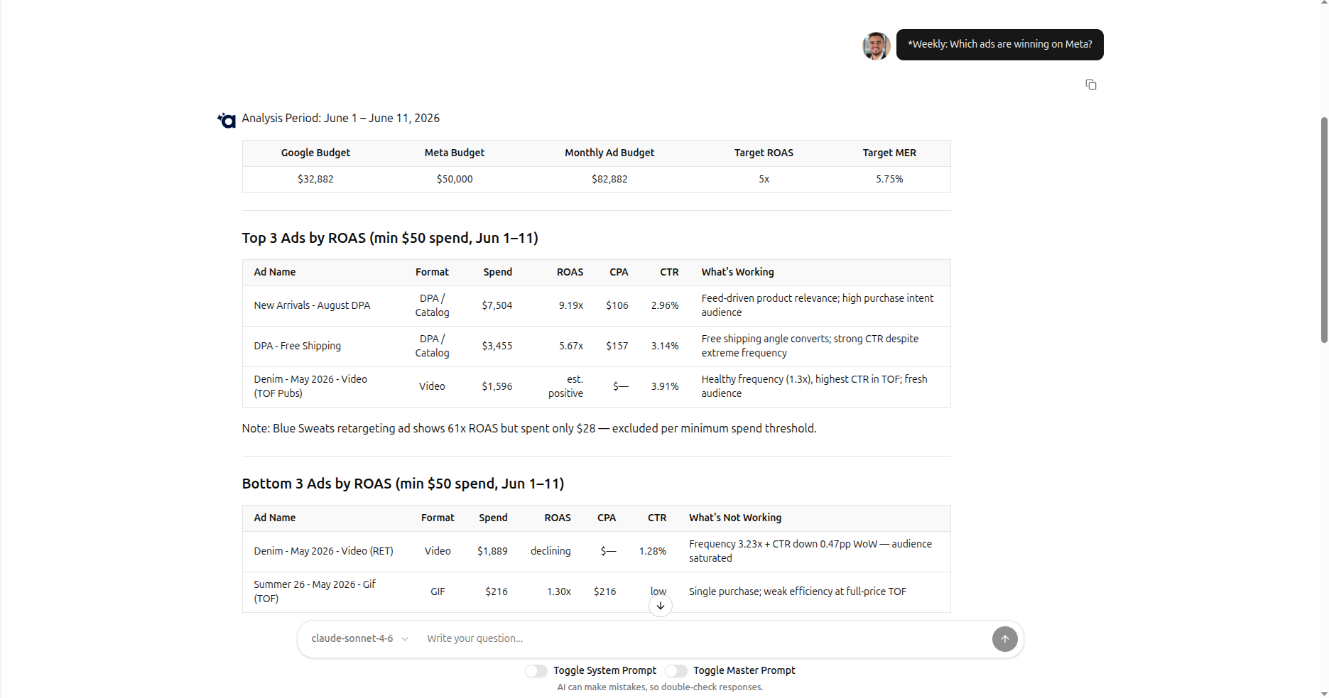 Chat with your own data